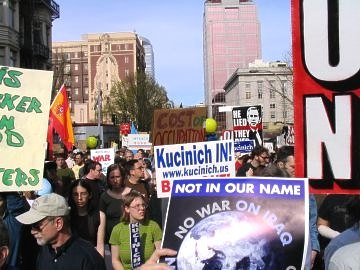 Peace March 2004 - Portland, Oregon, United States of America